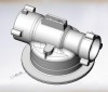 CAD - Modell vom Gußteil